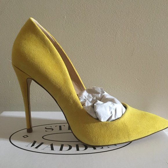 Steven madden daisei yellow suede - Picture 2 of 6